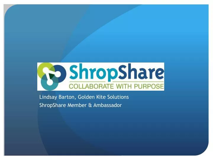 lindsay barton golden kite solutions shropshare member ambassador