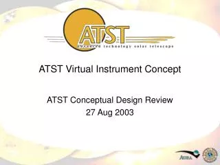 ATST Virtual Instrument Concept