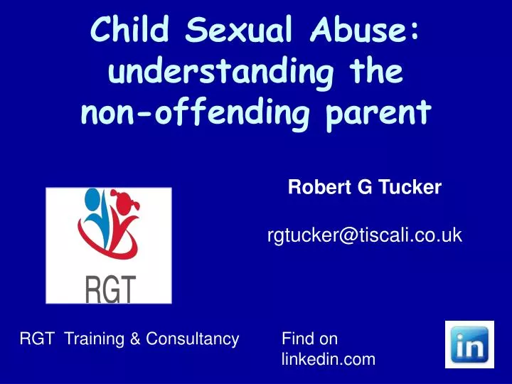 child sexual abuse understanding the non offending parent