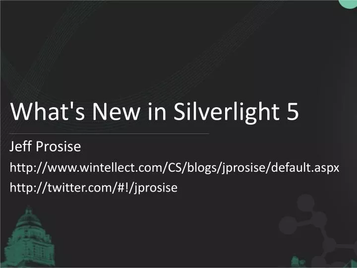 what s new in silverlight 5