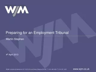 Preparing for an Employment Tribunal