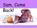 Sam's Adventure: The Great Comeback - slide 1