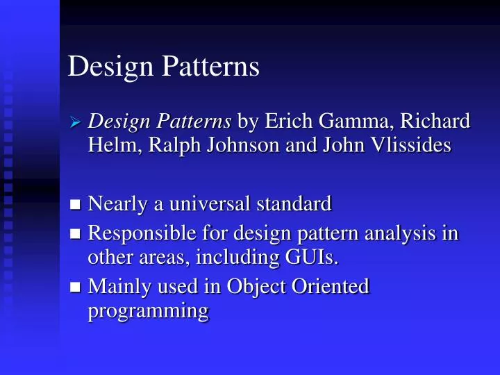 design patterns