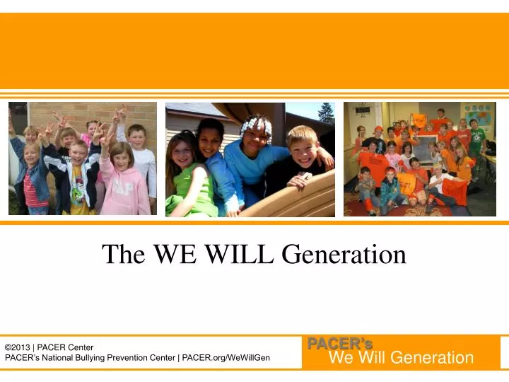 the we will generation