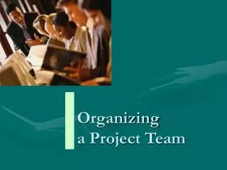 Organizing a Project Team