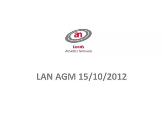 LAN AGM 15/10/2012