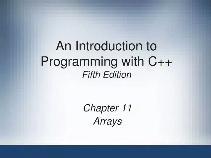 an introduction to programming with c fifth edition