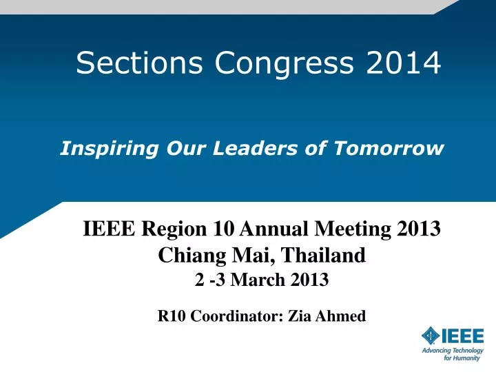 sections congress 2014