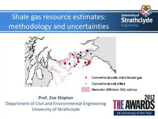 Shale gas resource estimates: methodology and uncertainties