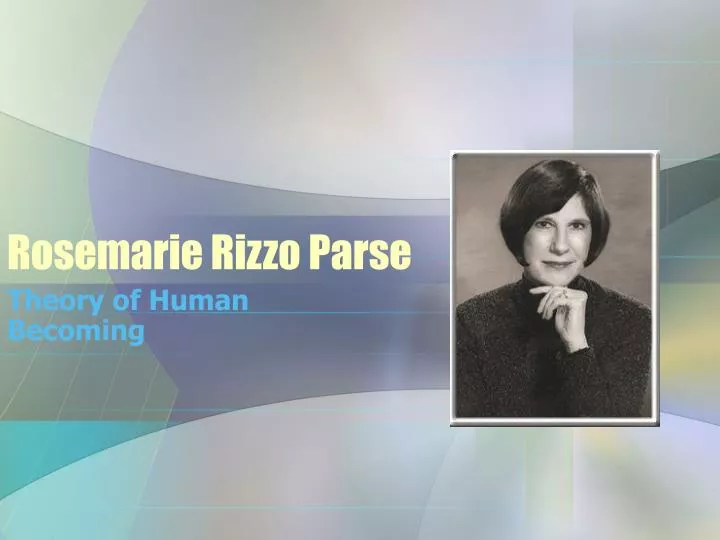 rosemarie rizzo parse