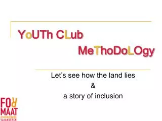 y o uth c l ub