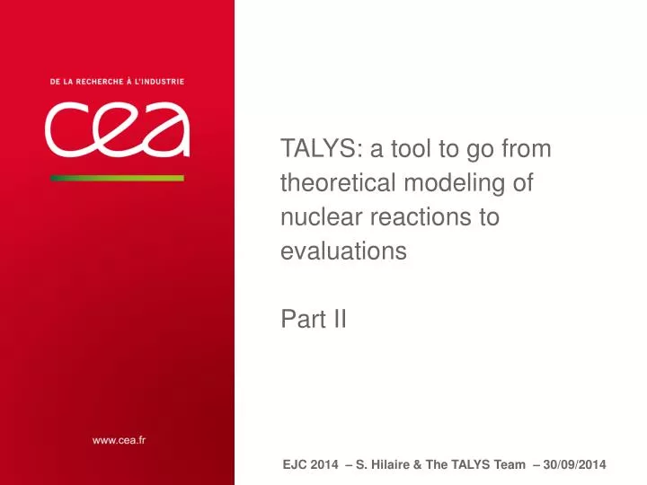 talys a tool to go from theoretical modeling of nuclear reactions to evaluations part ii