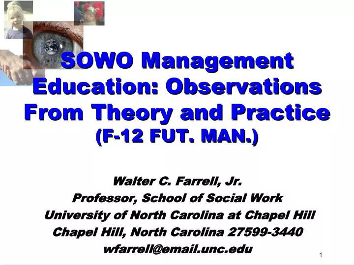 sowo management education observations from theory and practice f 12 fut man