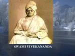 SWAMI VIVEKANANDA - slide 1