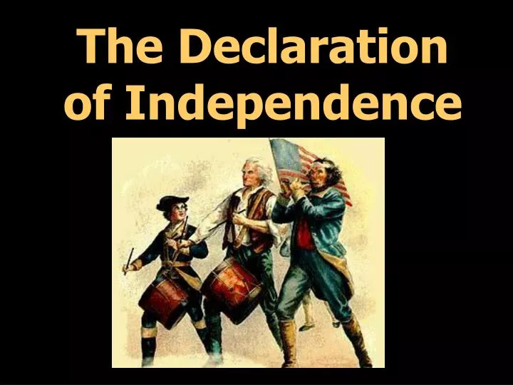 the declaration of independence