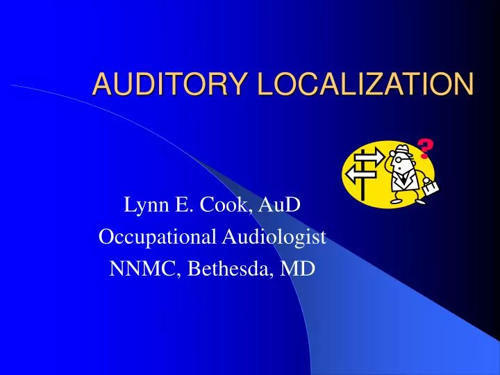 auditory localization