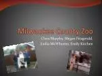 Milwaukee County Zoo - slide 1