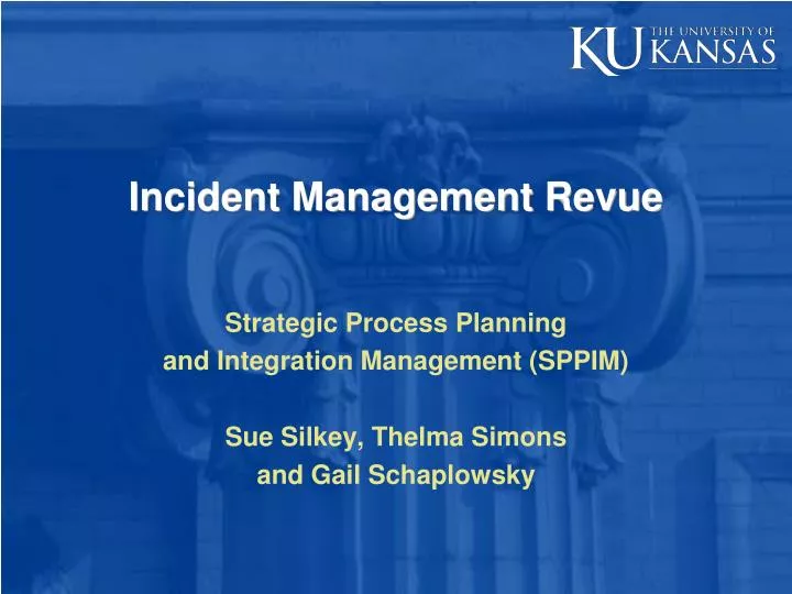 incident management revue