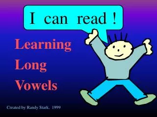 I can read !