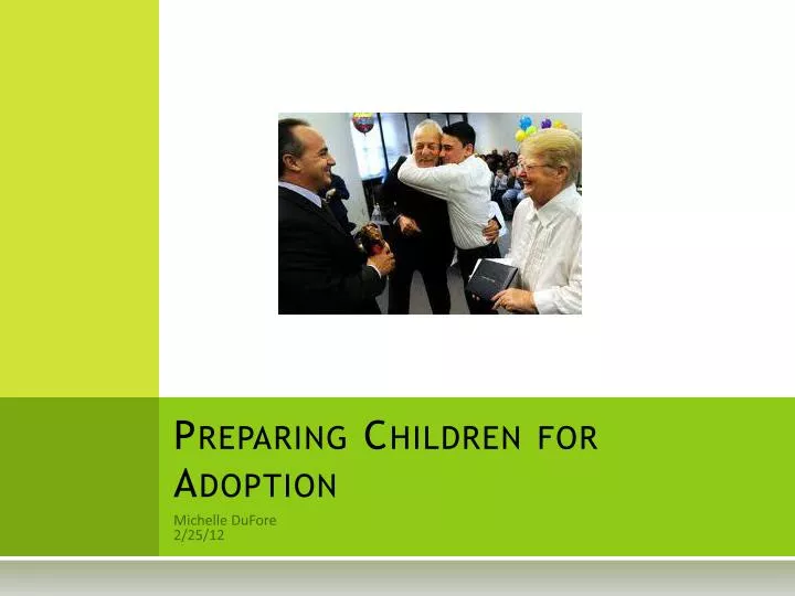 preparing children for adoption