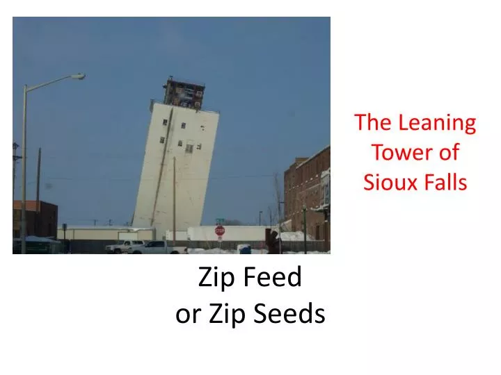 zip feed or zip seeds