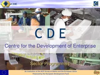 Sector Programme approach