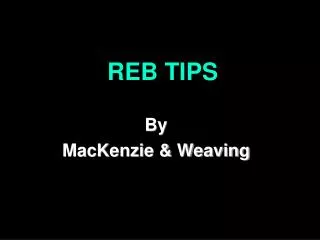 REB TIPS