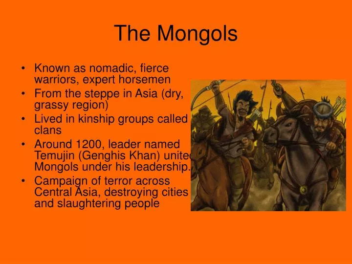 the mongols