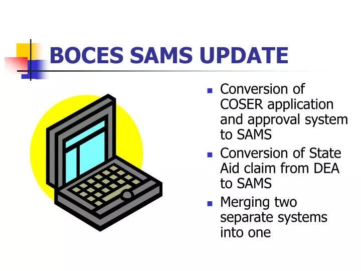 boces sams update