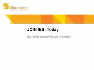 join ies today