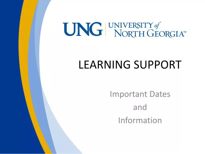 learning support
