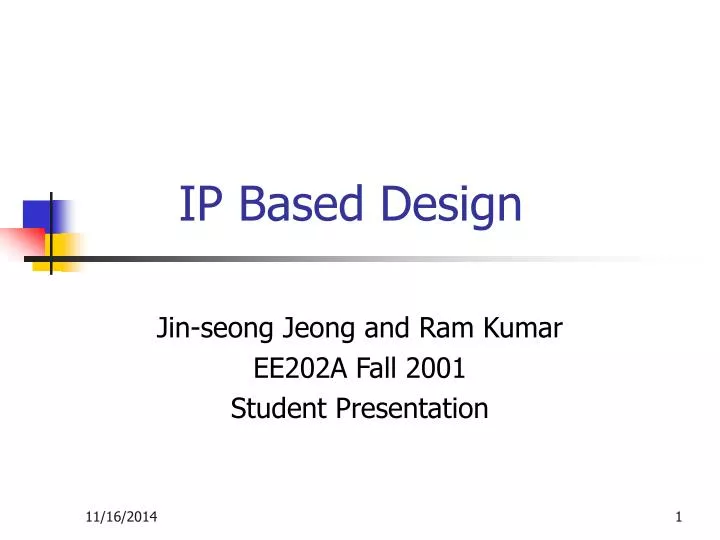 ip based design