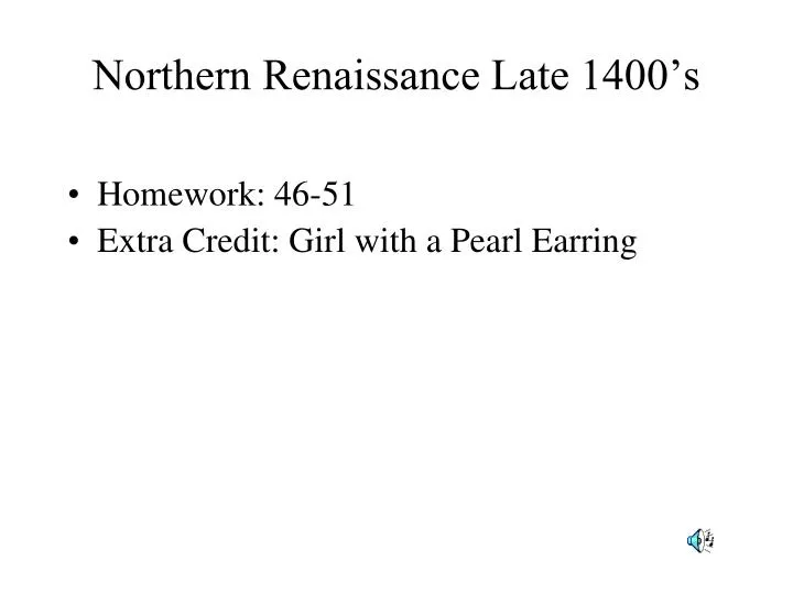 northern renaissance late 1400 s