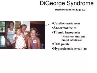 DiGeorge Syndrome
