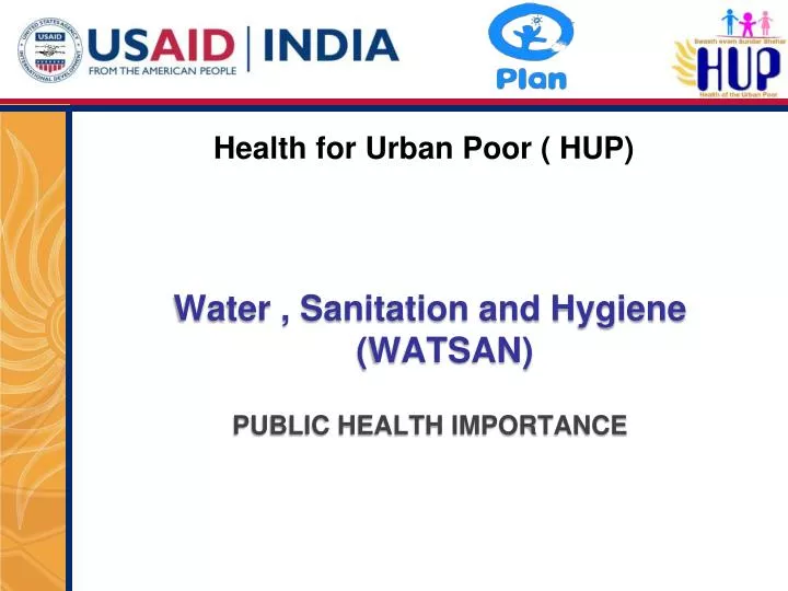 health for urban poor hup