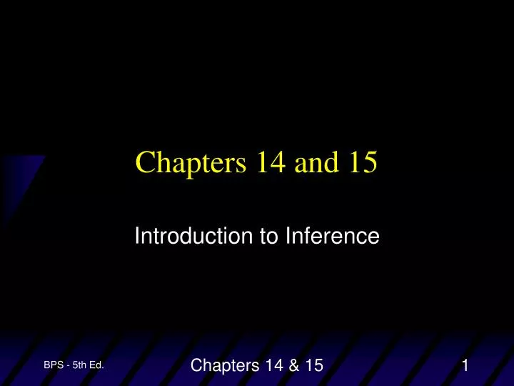 chapters 14 and 15