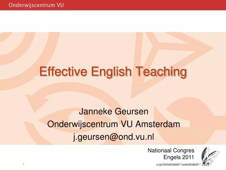 effective english teaching