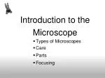 Introduction to the Microscope - slide 1
