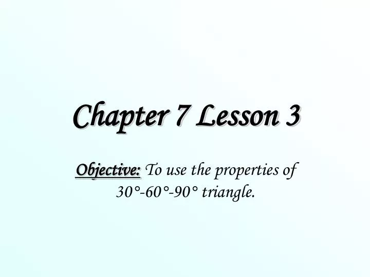 chapter 7 lesson 3