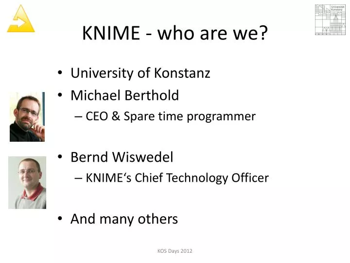 knime who are we