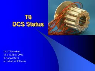 T0 DCS Status