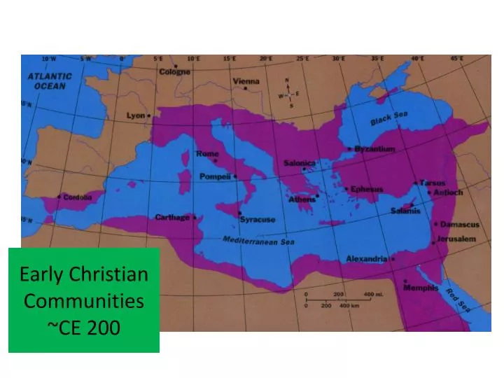 early christian communities ce 200