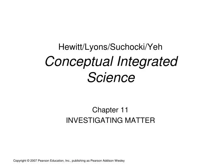 hewitt lyons suchocki yeh conceptual integrated science