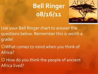 Bell Ringer 08/16/11