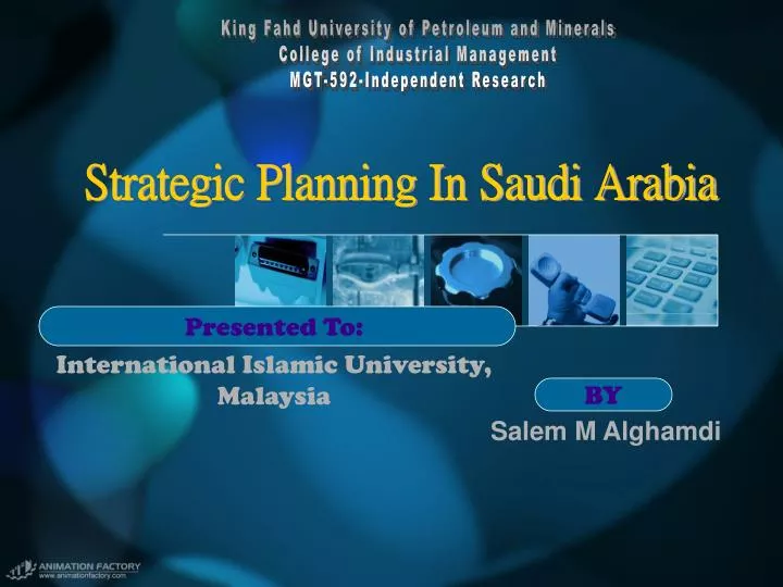 strategic planning in saudi arabia