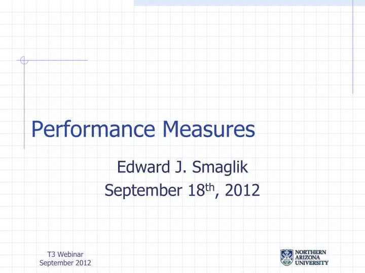 performance measures