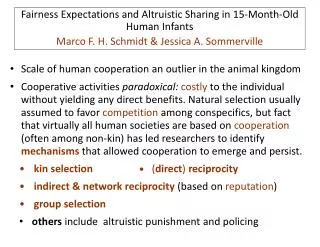 Scale of human cooperation an outlier in the animal kingdom