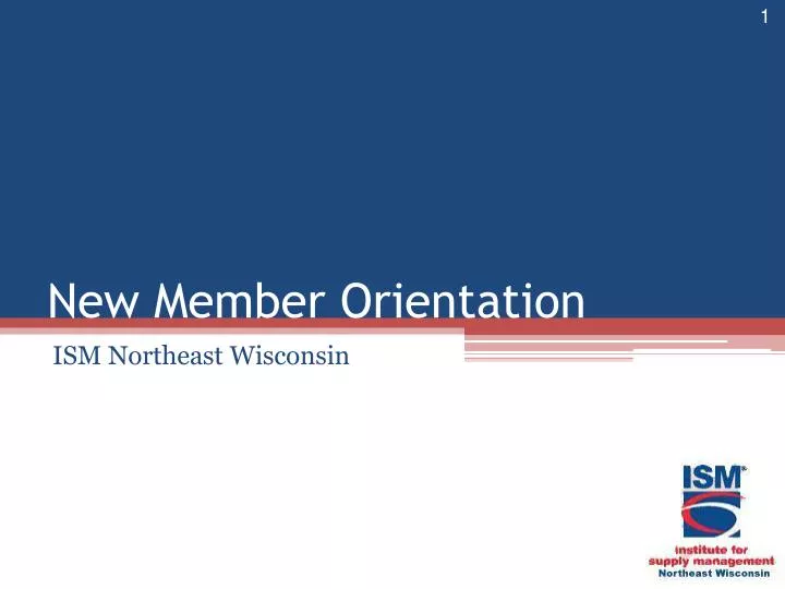 new member orientation