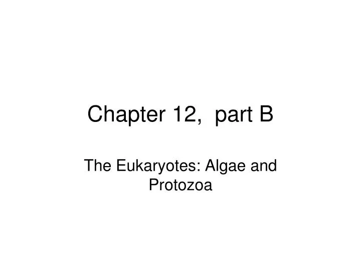 chapter 12 part b