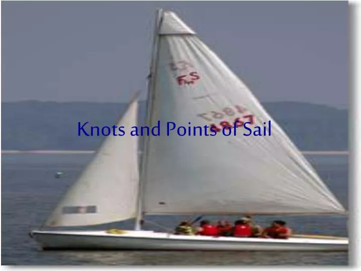 knots and points of sail